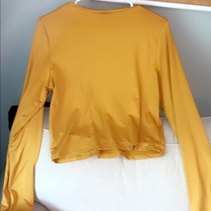 Yellow/Orange long sleeve.
